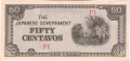 Philippines 1 50 Centavos, (1942)